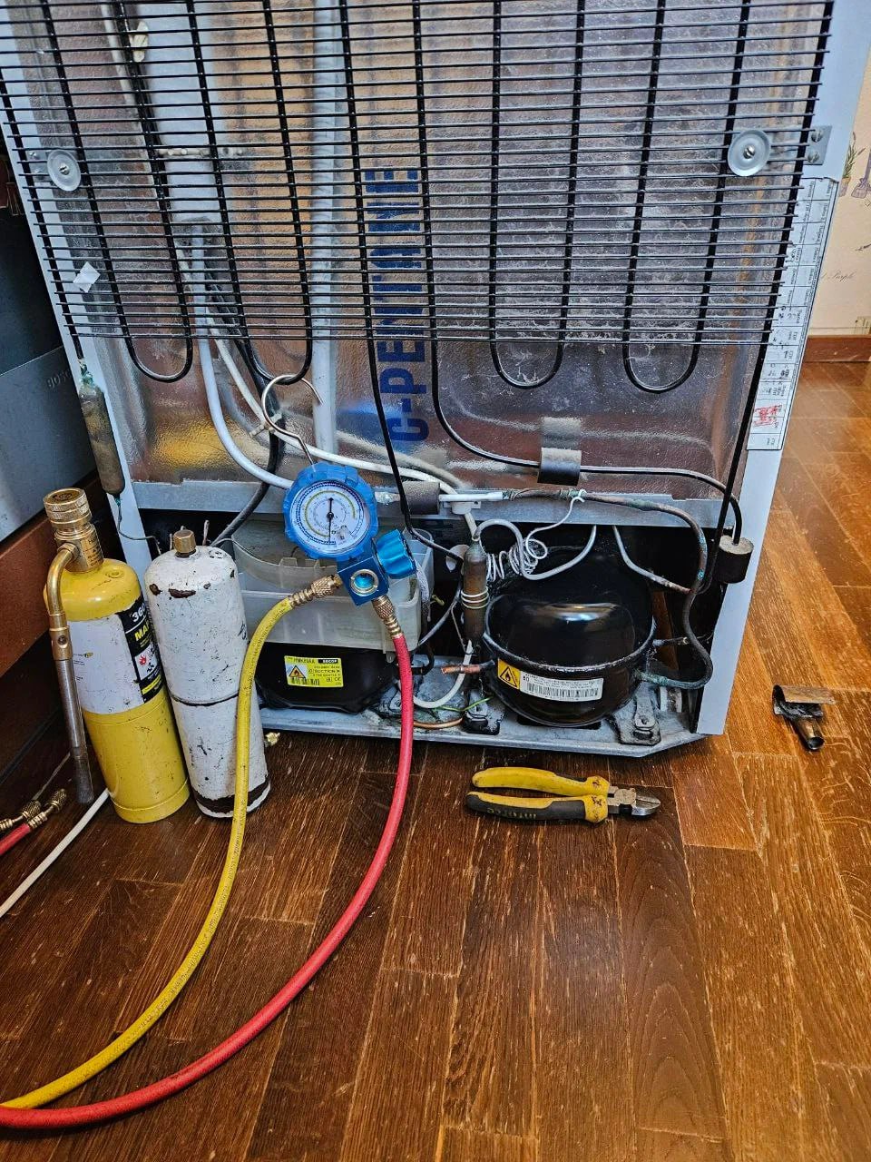 Заправка фреоном